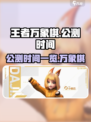 王者万象棋公测时间一览介绍