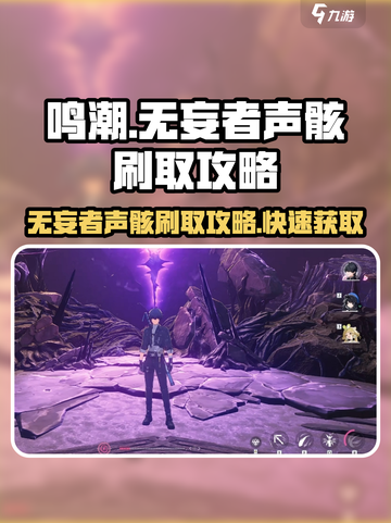 鸣潮⚡无妄者声骸高效刷取攻略来啦！快人一步获取💡截图1