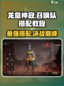龙息神寂召唤队怎么搭配介绍