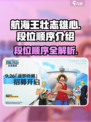航海王壮志雄心🔥段位顺序全揭秘！🎉