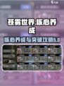 苍雾世界✨核心养成与突破全攻略来啦！