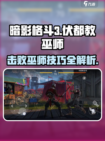暗影格斗3🔥伏都教巫师打法攻略💎截图1