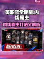 美职篮全明星街头🔥内线霸主打法揭秘🏀