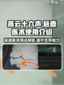 燕云十六声悬壶医术用法介绍介绍
