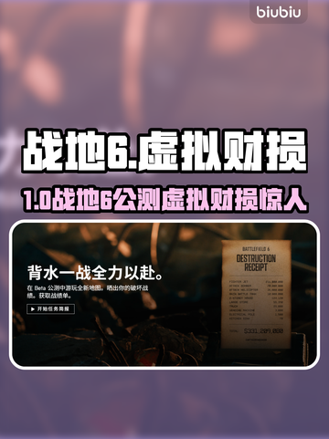 💥战地6公测首周虚拟财损700亿！万亿解锁限定皮肤💥  
🎮🔥截图1