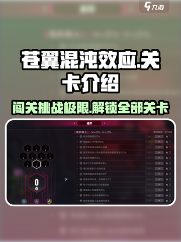 苍翼混沌效应有多少关介绍截图1