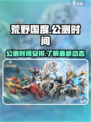 荒野国度什么时候上线介绍