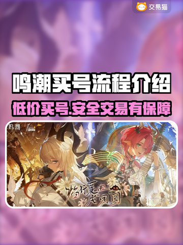 鸣潮买号流程🔥专业游戏交易平台推荐🎮截图1