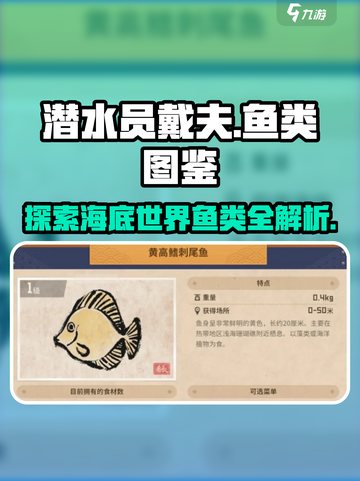 潜水员戴夫手游🐟全鱼类卡片图鉴大曝光！截图1