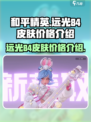 远光84皮肤价格是多少介绍
