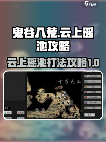鬼谷八荒🔥云上瑶池打法攻略✨截图1