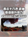 燕云十六声武林造诣急速提升秘籍🔥
