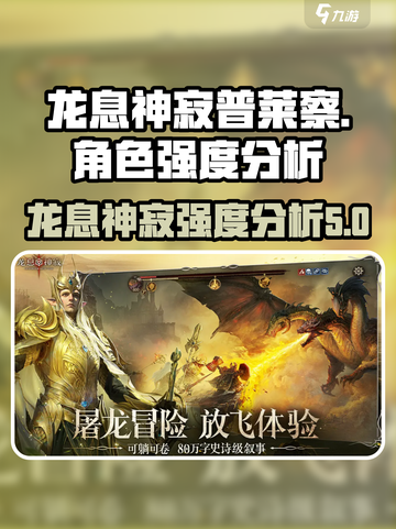 龙息神寂普莱察怎么样介绍截图1