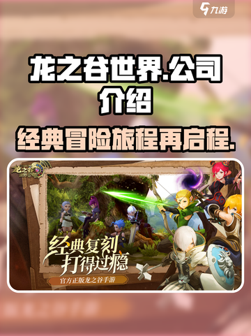 龙之谷世界哪个公司介绍截图1