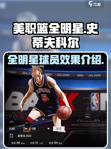 美职篮全明星史蒂夫科尔怎么样介绍截图1