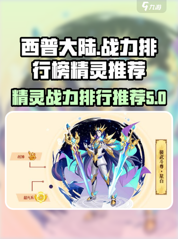 西普大陆战力排行榜介绍截图1