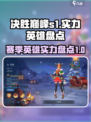 决胜巅峰s1赛季英雄盘点介绍