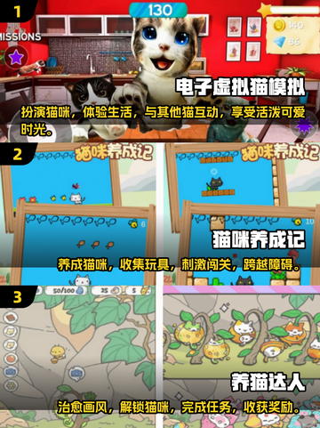 2025超🔥电子猫咪游戏大盘点🐱🎮截图2