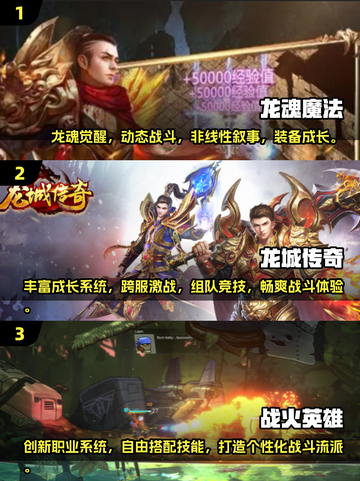 🔥2025最火复古传奇手游TOP榜💥怀旧玩家必下🎮截图2