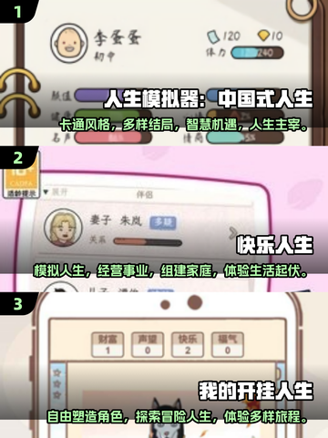 🎮2025必玩！超有趣模拟人生类手游大盘点🔥截图2