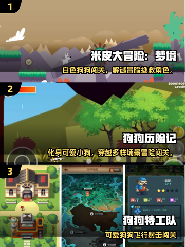 🐾2025超萌小狗闯关手游推荐！🔥截图2