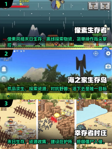 🔥2025必玩！无网生存手游合集🎉单机也能畅爽生存截图2