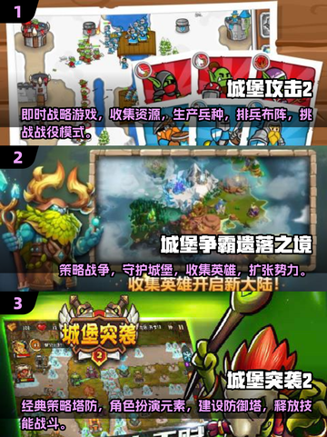 城堡策略小游戏合集🔥2025年最🔥的都在这！截图2