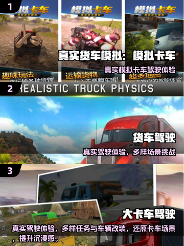 🚚真实版开货车游戏下载！2025最🔥手游推荐！截图2