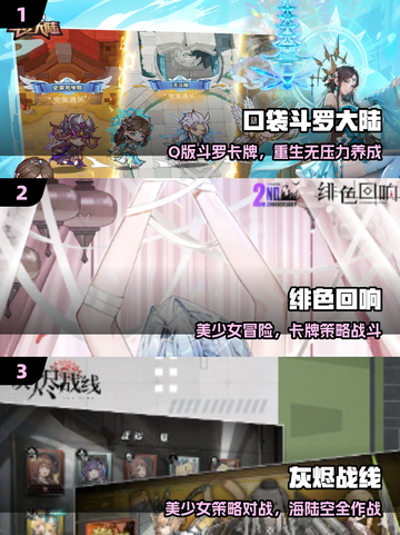 🔥2025高人气美女卡牌手游TOP榜💖截图2