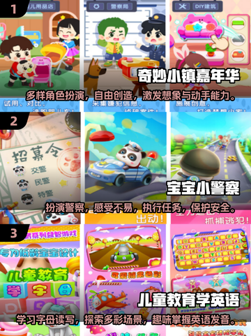 2025年最🔥儿童手游Top5🎉适合6岁娃玩的游戏清单截图2