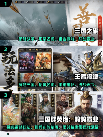 🔥2025最热三国策略游戏排行榜，玩手游的别错过！🎮截图2