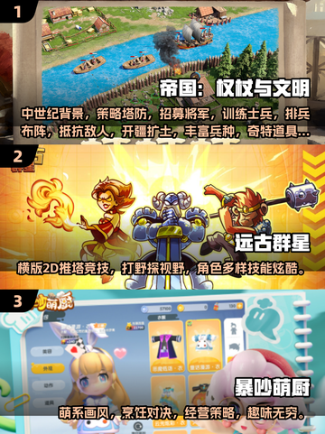 2025新款游戏🔥前五名手游排行来啦！🎮截图2