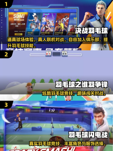 🔥2025超火羽毛球手游推荐！🔥3D版球类神作来袭💥截图2