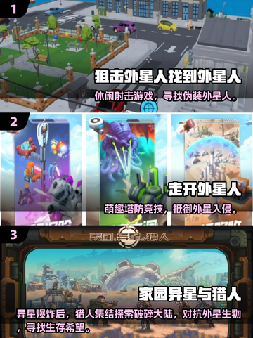 👽抓外星人游戏推荐！2025爆款手游合集来袭💥截图2
