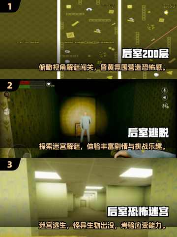 🔥2025最火2D后室游戏TOP5榜单！🎮截图2