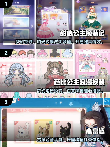 2025换装手游TOP榜！🎮✨好玩到爆的换装游戏推荐截图2