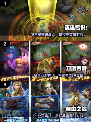 🔥2025高人气MOBA手游推荐！🎮截图2