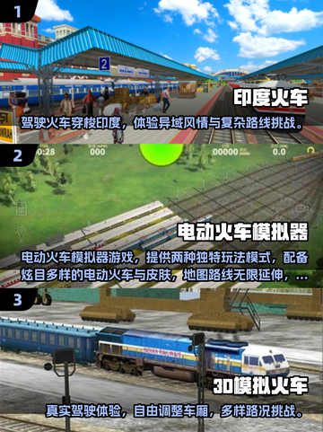 🚂🔥2025最火火车游戏TOP榜！🎮✨截图2