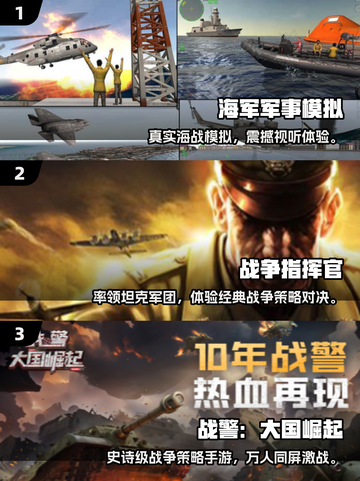 🔥2025十大必玩军事游戏榜单来袭！🎮截图2