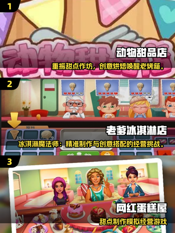 🍨爆款冰淇淋蛋糕游戏合集2025！超好玩推荐🎮截图2