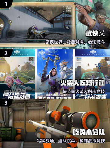 🔥2025最火吃鸡TOP3！🎮截图2