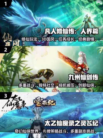🔥2025十大高人气仙侠手游排行榜✨截图2