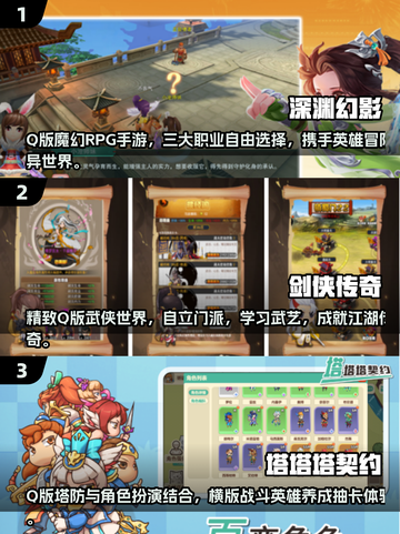 超萌/Q版角色扮演手游推荐🎮2025最耐玩🔥截图2