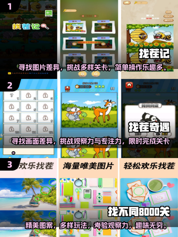🎯经典怀旧找茬手游推荐，80后必玩Top5！截图2