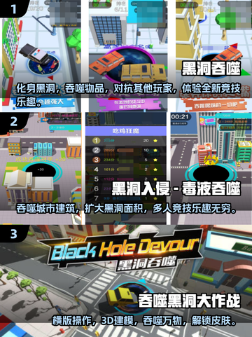 黑洞吞噬城市小游戏💥经典款下载链接来了！截图2