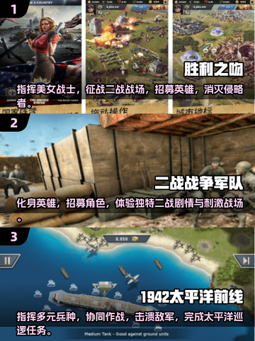 🔥2025必玩！高人气二战手游大全🎉截图2