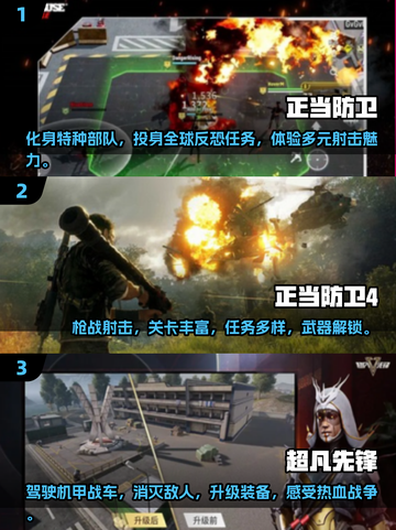 🔥2025正当防卫游戏排行✨玩家必看顶级盘点！截图2