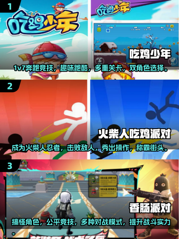 不占内存的吃鸡游戏🔥2025超好玩推荐！🎮截图2