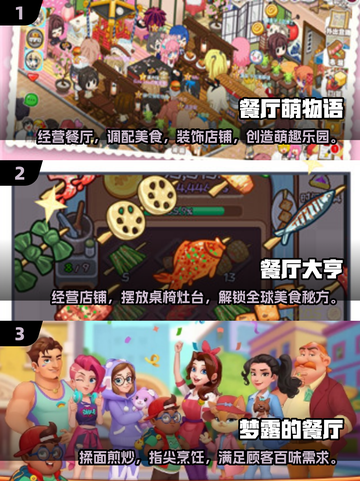 🔥2025必玩！经典餐厅类手游大揭秘🎮截图2