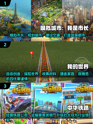 🔥2025必玩！超有趣建设火车铁路游戏推荐🎮截图2